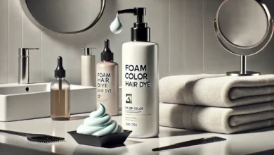 foam color hair dye